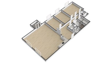 Pronájem krásného bytu 4+kk/B/S/PS, 140m2, Praha 6 - Vokovice, Skotská