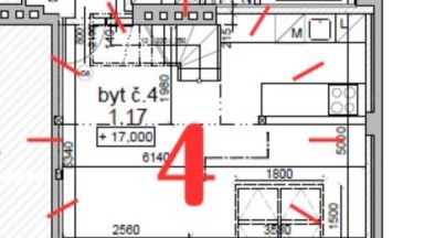 Pronájem krásného bytu 3+kk/T , 65 m2, Praha 5 - Košíře, Na Zámyšli