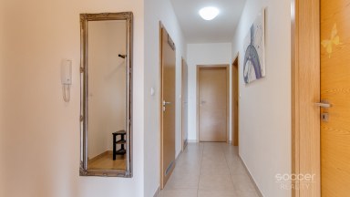 Pronájem krásného bytu 3+kk/terasa/balkon/2x GS, 89/66/10 m2, ul. Harlacherova, Praha 10 - Záběhlice