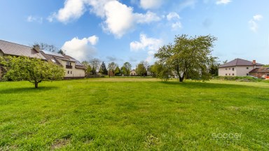 Prodej stavebního pozemku 887 m2, obec Dlouhá Lhota, okres Mladá Boleslav