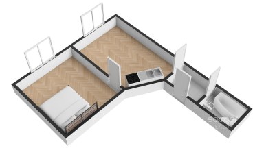 Pronájem bytu 2+kk, 42 m², Praha 8 – Kobylisy, ul. Čimická.