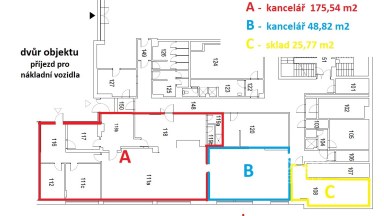 Obchodní prostory 250,1 m2, ulice Sokolovská, Praha 9 - Libeň