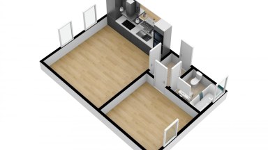 Příjemný byt 2+kk s parkováním, Kosmonosy, 1 km od Mladé Boleslavi.