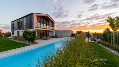 Prodej luxusního rodinného domu, 6+kk/T/L/G, Předboj.