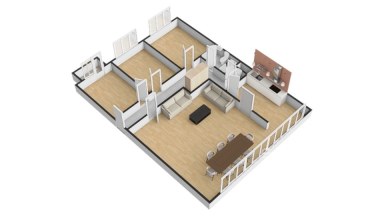 Pronájem bytu 4+kk/B/PS,107 m2, Praha  5 - Smíchov, ul. Ostrovského.