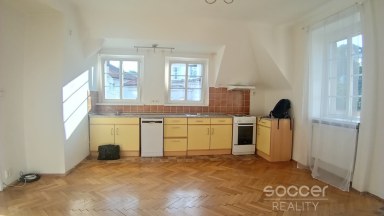 Pronájem bytu 2+kk/B, 50 m2, Praha 4 - Podolí, ul. Pravá.