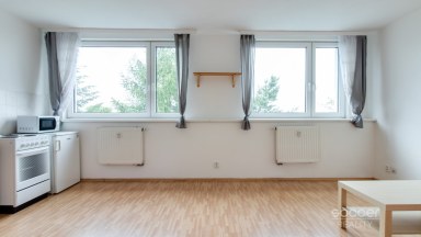 Pronájem bytu 1+kk, 29 m², ul. Rohožnická, Praha 21 – Újezd nad Lesy