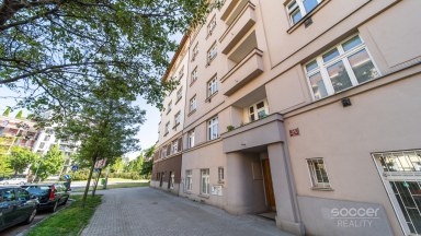 Pronájem bytu 1+kk + terasa (celkem 81,53 m2), Praha 7 - Holešovice, ulice U Uranie