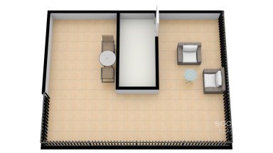 Pronájem bytu 1+kk + terasa (celkem 81,53 m2), Praha 7 - Holešovice, ulice U Uranie