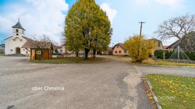 Prodej stavebního pozemku 946 m2, obec Chmelná, okres Benešov