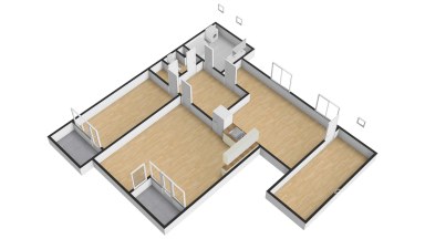 Pronájem bytu 3+kk/L/PS, 130 m2, Praha 5 - Stodůlky, Smíchovská