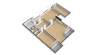 Pronájem bytu 3+kk/L/PS, 130 m2, Praha 5 - Stodůlky, Smíchovská