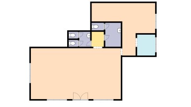 K pronájmu kanceláře/byt 90 m²/zahrada – Praha, Mezihoří, Horní Počernice