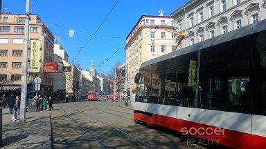 Pronájem bytu 1+kk 38 m2/PS/S, ul. Randova, Praha 5 - Smíchov.