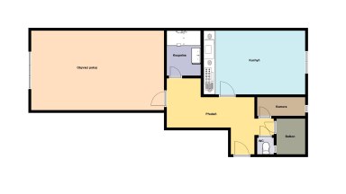 Pronájem bytu 1+1/B, 58 m2, Praha 8 - Kobylisy, ul. Čimická.