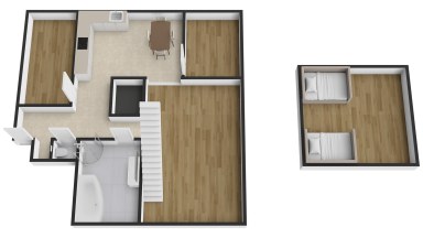 Jedinečný mezonet 3+kk+šatna v žádané čtvrti Mladé Boleslavi.