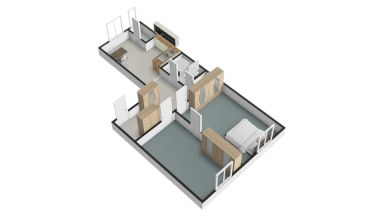 Pronájem bytu 2+1, 55 m2, Liberec, ul. Revoluční.