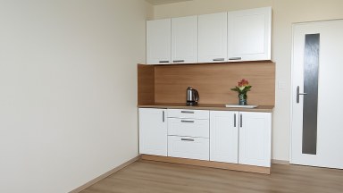 Pronájem bytu 1+kk/L, 25m2, Praha 8 - Kobylisy, ul. Kyselova.